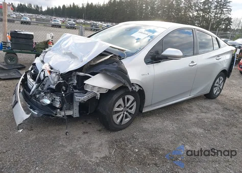 2018 Toyota Prius Two from USA, damaged, VIN JTDKBRFUXJ3067447